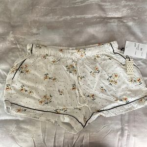 Forever 21 Floral Print Pajama Shorts